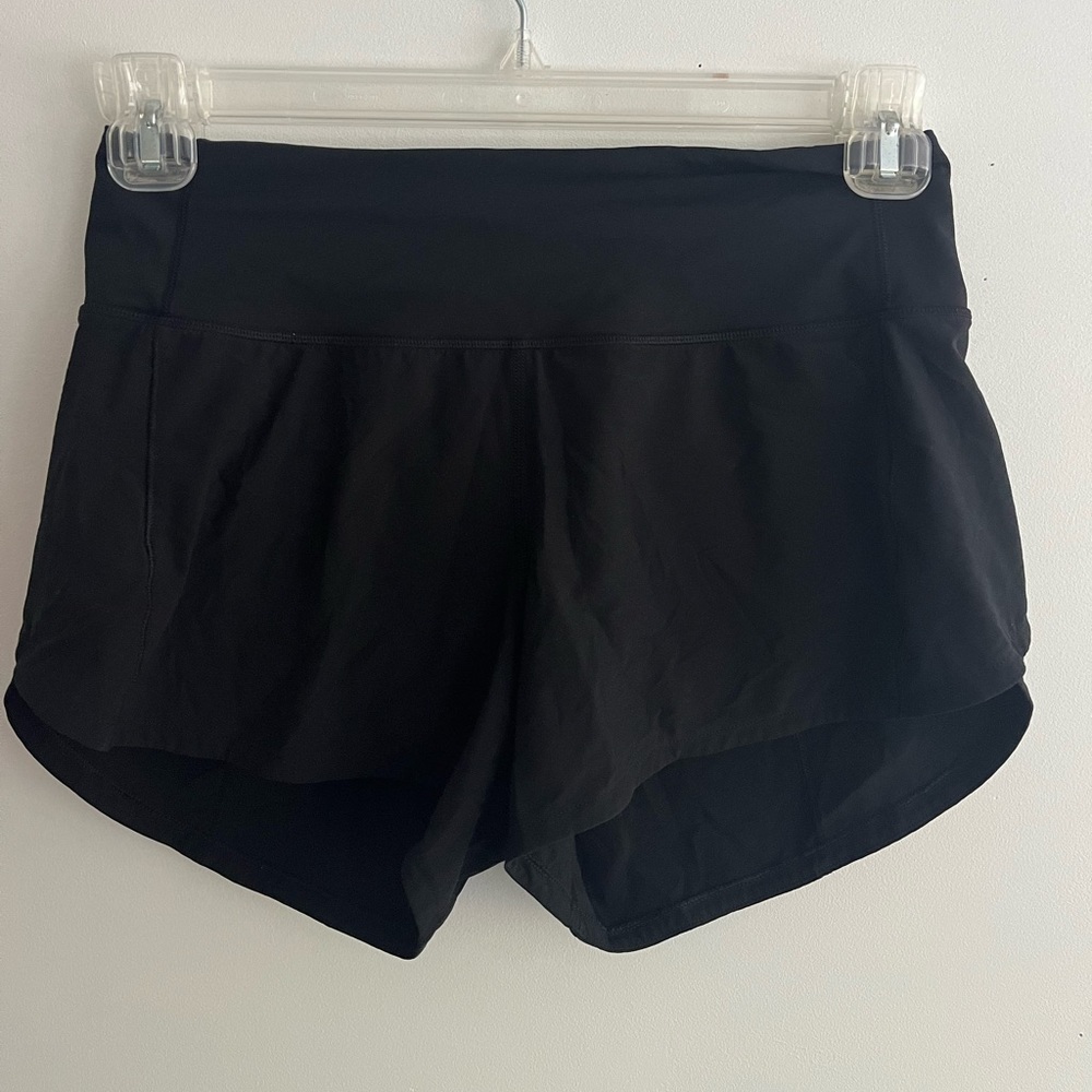 Lululemon speed up high rise lined short 2.5”